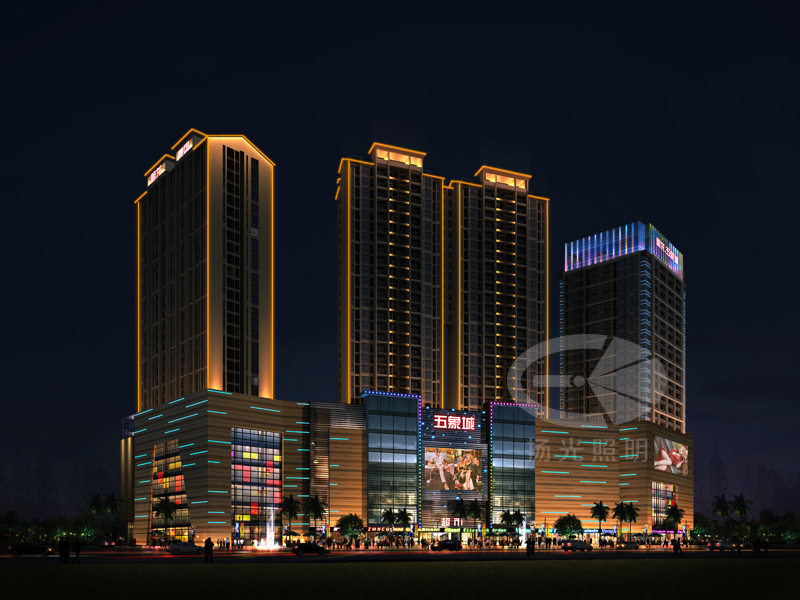 建(jiàn)築夜景照明 建築夜景照明