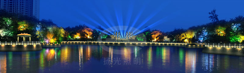 城市夜景亮化設計