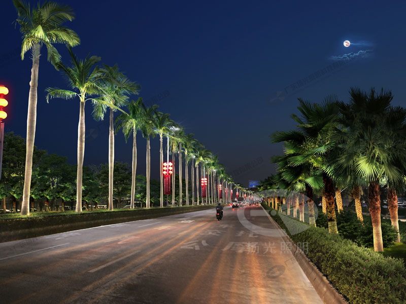 道路夜景亮化設計 道路夜景亮化設計