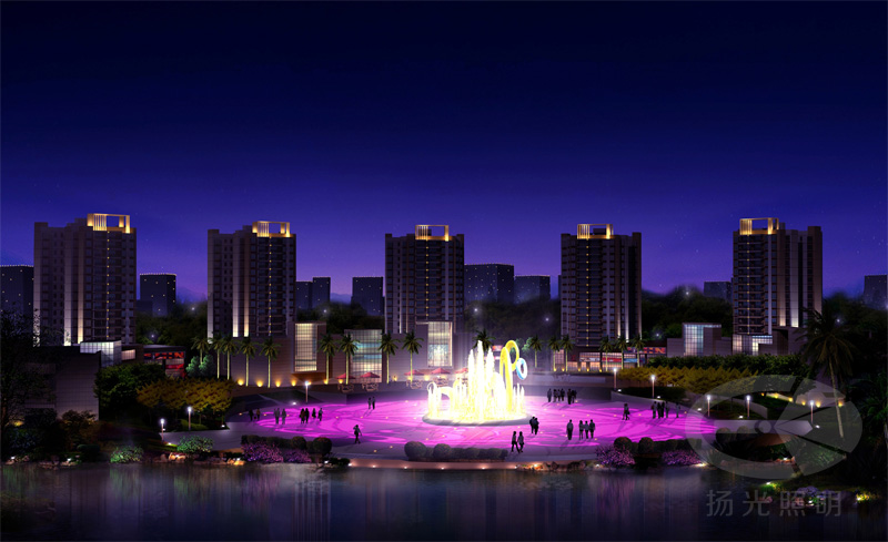 小(xiǎo)區夜景亮化設計 小區夜景亮化設計