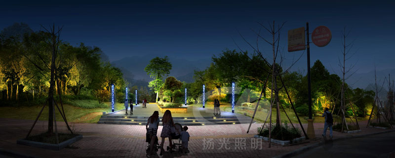 公園夜景亮化設計 公(gōng)園夜景亮(liàng)化設計