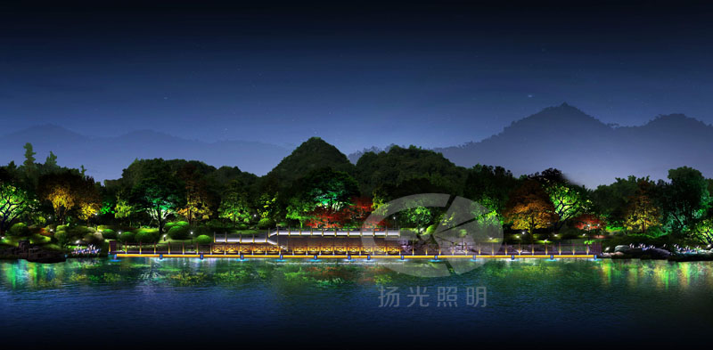 公園夜景亮(liàng)化設計 公園夜(yè)景亮化設計