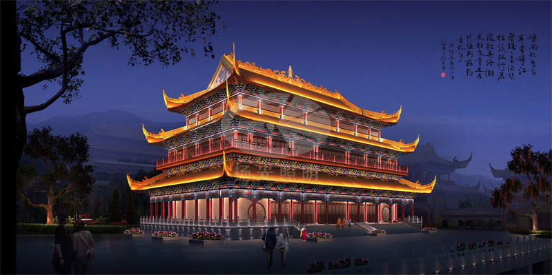 古建築燈光工程