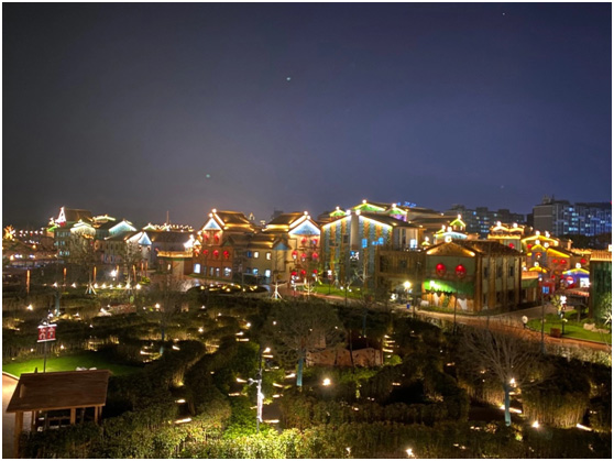 文旅（lǚ）夜景燈光的魅力