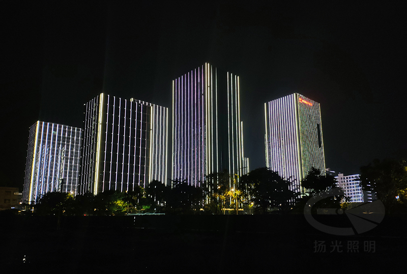 中國鐵建南方總部商業綜合體燈光（guāng）工程實景圖