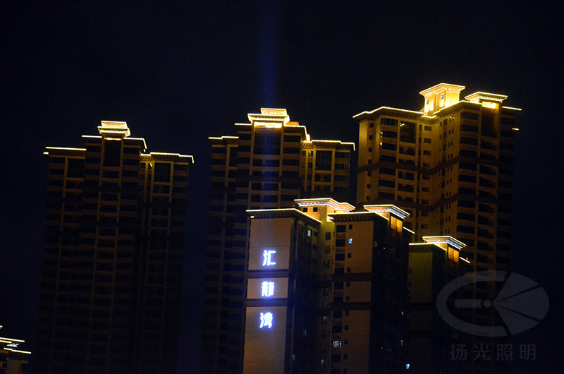 深圳匯龍灣燈光工程實景圖（tú）