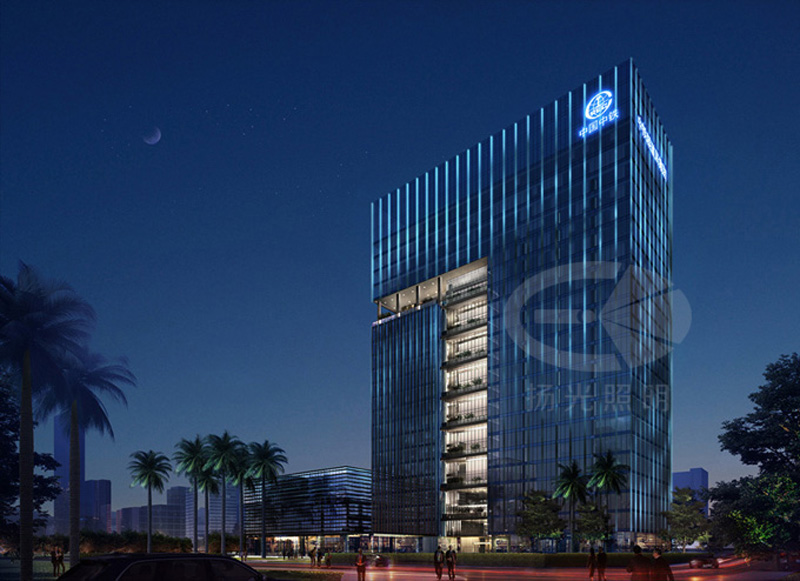 建築外立麵夜景照明設計效果圖