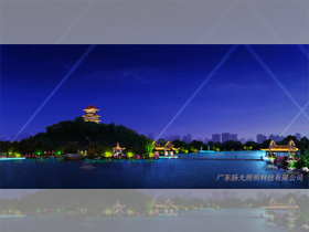 靈川河岸夜景照明設（shè）計