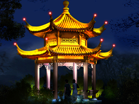 南（nán）寧古建築照（zhào）明工程