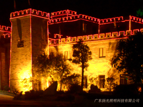 古建築城牆亮化工（gōng）程