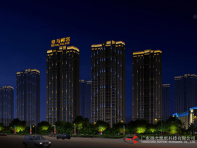 聯（lián）華國際：東莞皇馬（mǎ）酈宮夜景照明