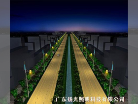 東（dōng）莞學府路景觀照明工（gōng）程