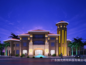 廣西貴港禦江景帝（dì）燈光設（shè）計