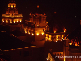 韶關禦龍灣夜景照明實拍