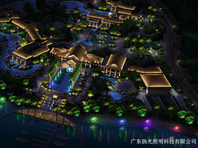 海南中鐵麗湖半島景觀照明設計（jì）