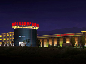 清遠韓後（hòu）化妝品（pǐn）產業基地夜景照明工程