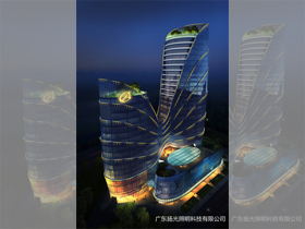 珠海橫琴華策國際大（dà）廈照明設計（jì）
