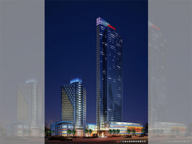 海口港航大廈夜景（jǐng）照明工程