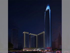 惠州榮燦置業大（dà）廈夜景亮化