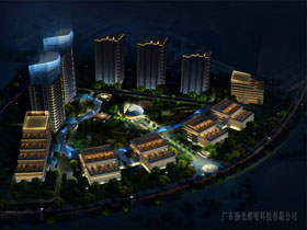 珠海金山軟件（jiàn）園泛光照明