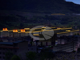 重（chóng）慶雲陽工業園區夜景照明設計