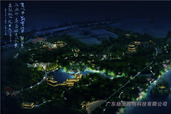 江蘇城市綠穀夜景工程