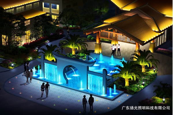 雲南滇菌王大酒店燈光設計