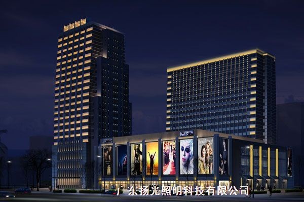 廣州奧園•海景城戶外照明設（shè）計