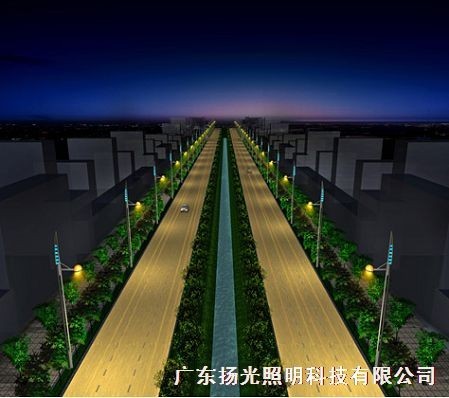 東莞學府路景觀照明工程（chéng）