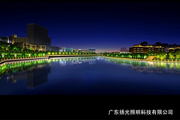 湖北鹹寧淦（gàn）河燈光設計（jì）