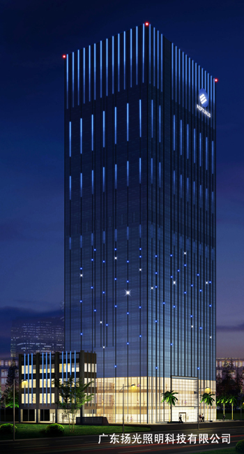 深圳（zhèn）海王大廈夜景工程