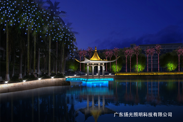 廣州華南理工大（dà）學堤岸照明設計