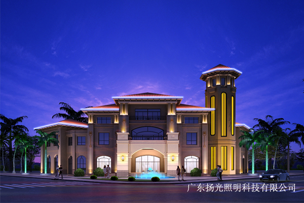 廣西貴港禦江景帝燈光設計（jì）