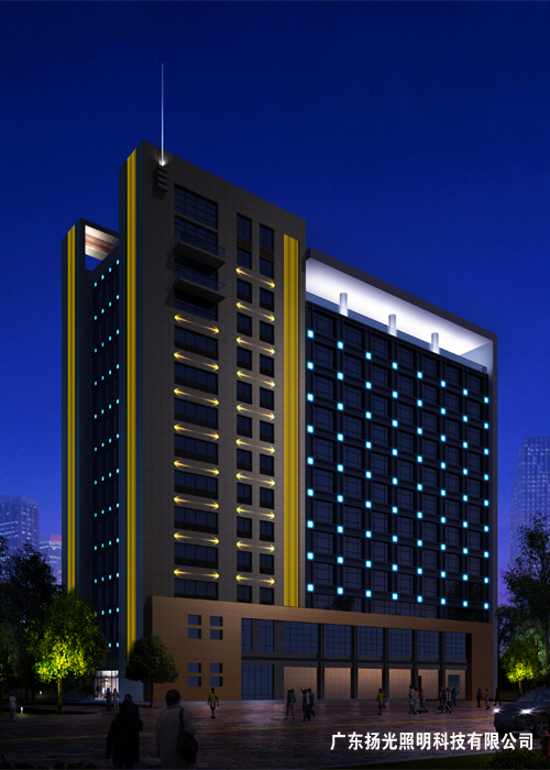 廣西機電工程學校（xiào）夜景照明設計