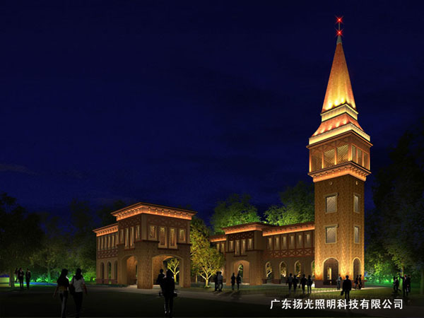 東莞保利山頂教堂燈（dēng）光工程（chéng）