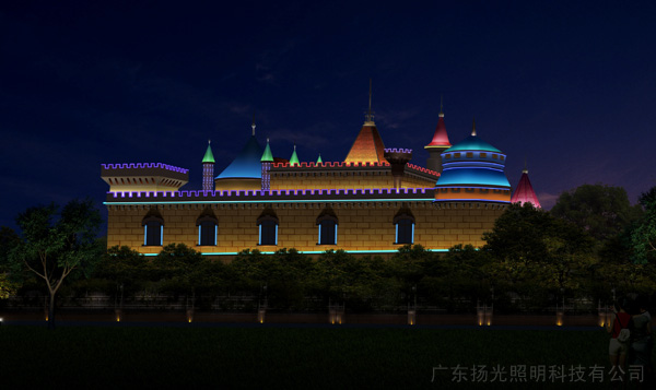 汕頭錦峰新城小區夜景照明設計（jì）