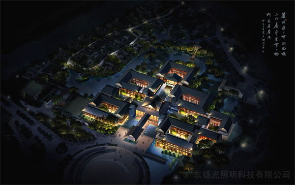 雲（yún）浮禪泉酒店夜景照明設計（jì）