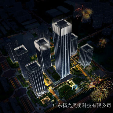 寰宇（yǔ）匯金中心城市綜合體戶外燈光設計