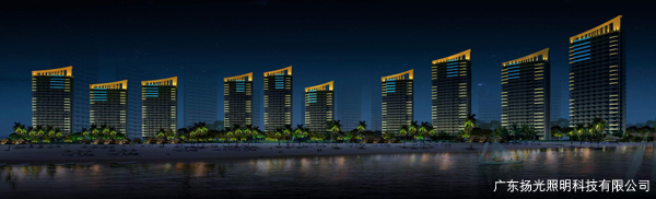 保利海陵島（dǎo）十裏銀灘夜（yè）景照明設（shè）計