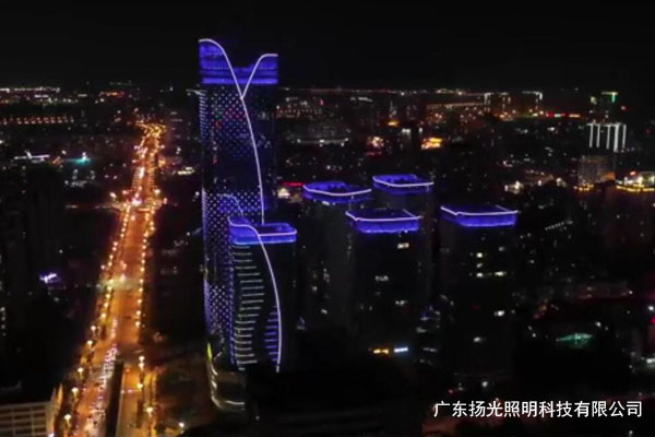 雲南海（hǎi）源財富廣場夜景（jǐng）照明工程