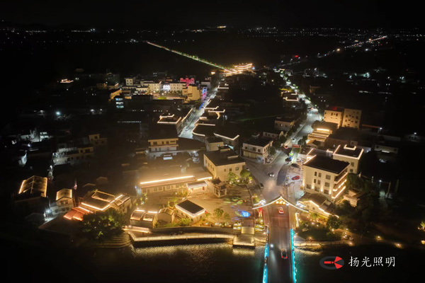 海豐鷺影禾香鄉村示範基地夜景照明設計施工