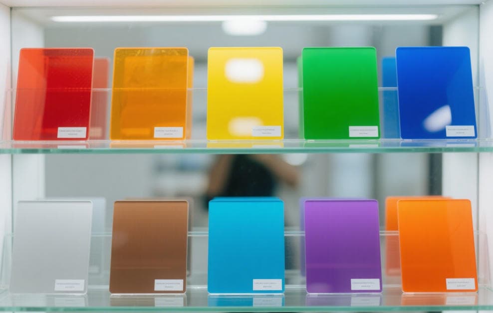 有机玻（bō）璃颜（yán）色（sè）样板