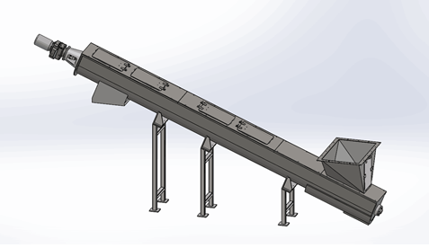 不鏽鋼螺旋（xuán）管式輸送機