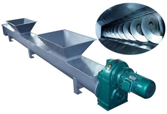 螺旋輸送機的曆史